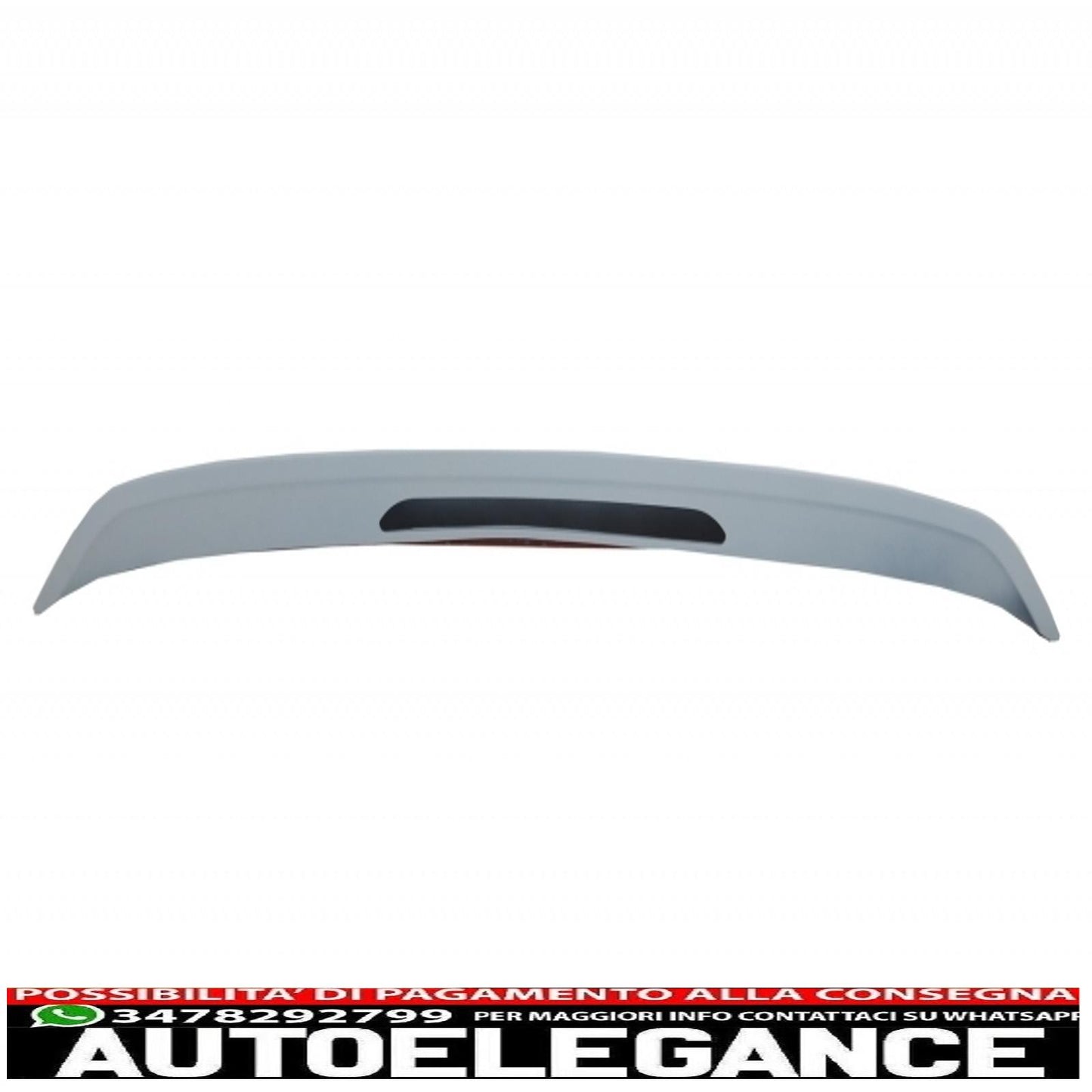 kit carrozzeria completo adatto per vw golf 7 vii 5g1 (2012-2017) design r400 con sistema di scarico completo e spoiler con alette sul tetto del parabrezza