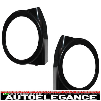 front bumper suitable for bmw 3 series e46 coupe cabrio (1999-2007) m-tech m-technik m-sport ii design with smoked fog lights