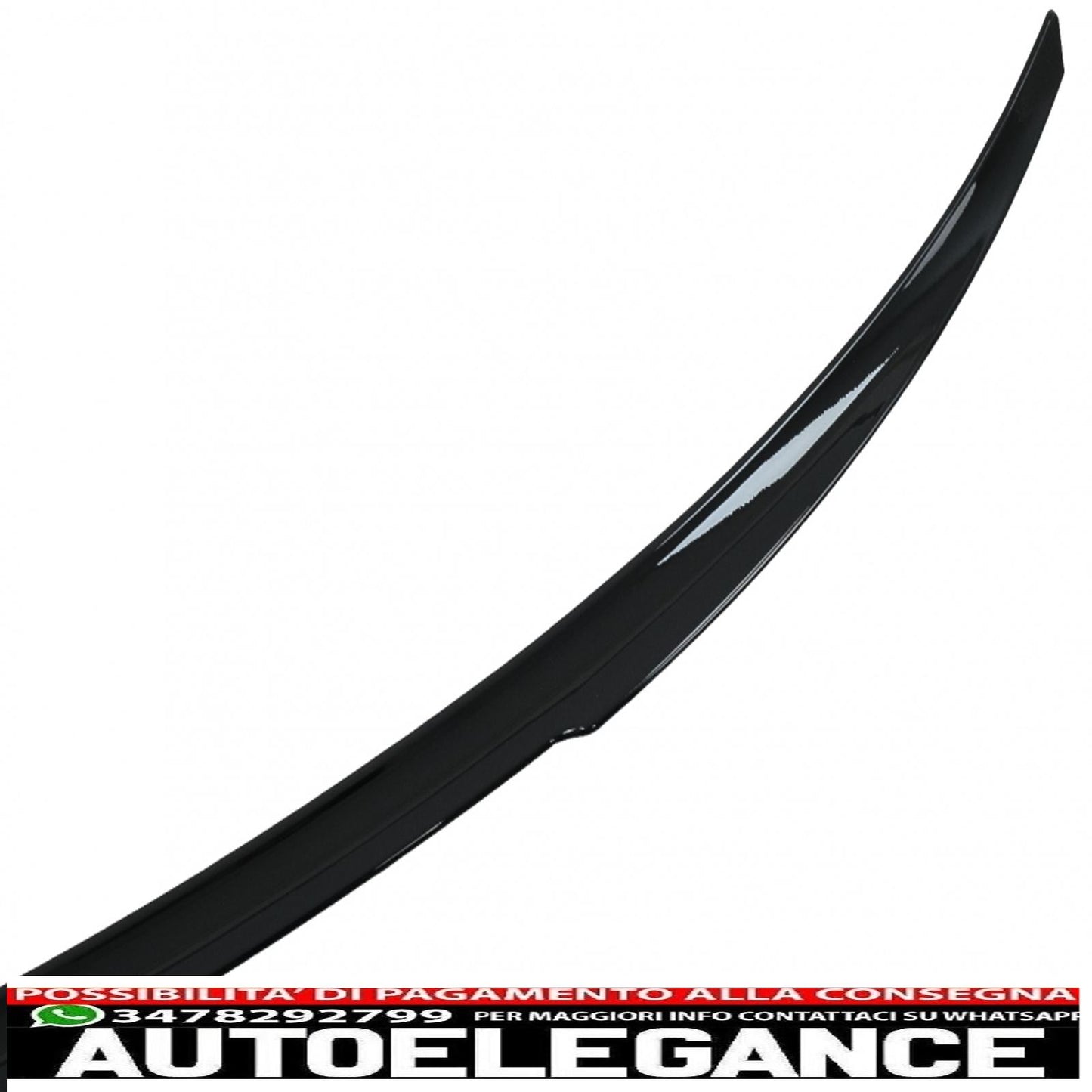 Trunk Spoiler Suitable for BMW 3 Series G20 Sedan (2019 onwards) M3 Design Piano Black 