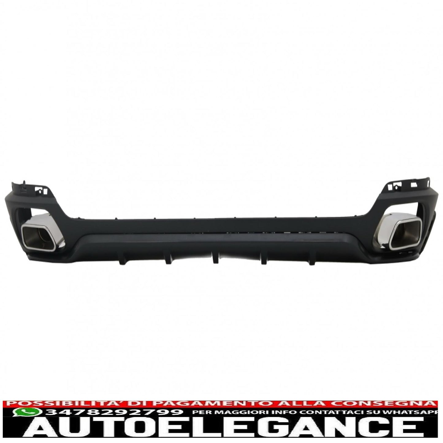 kit carrozzeria paraurti anteriore e diffusore d'aria adatto per BMW X5 F15 (2014-2018) pacchetto aerodinamico m design