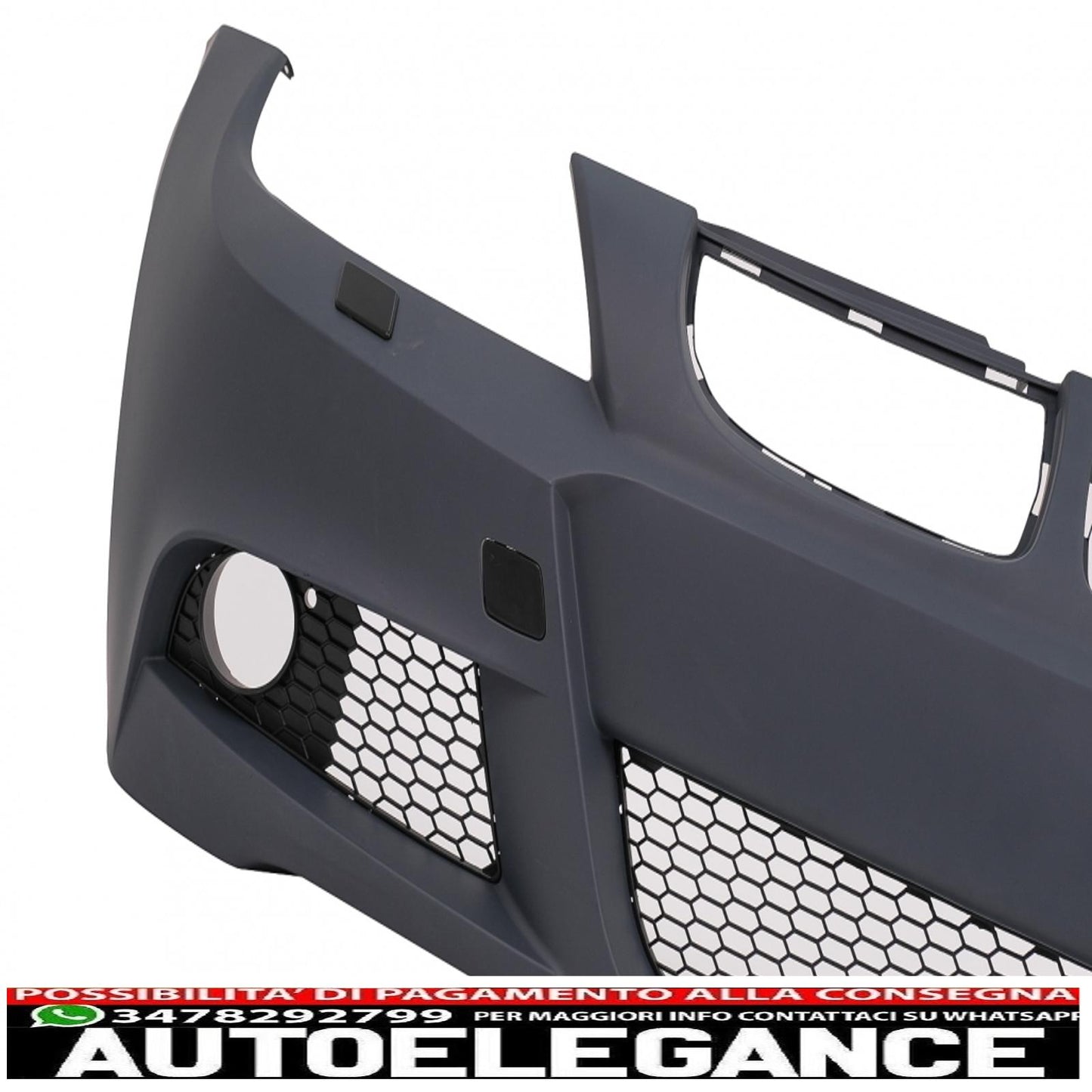 body kit suitable for bmw 3 series e90 (2005-2008) m-technik design with m-power exhaust silencer
