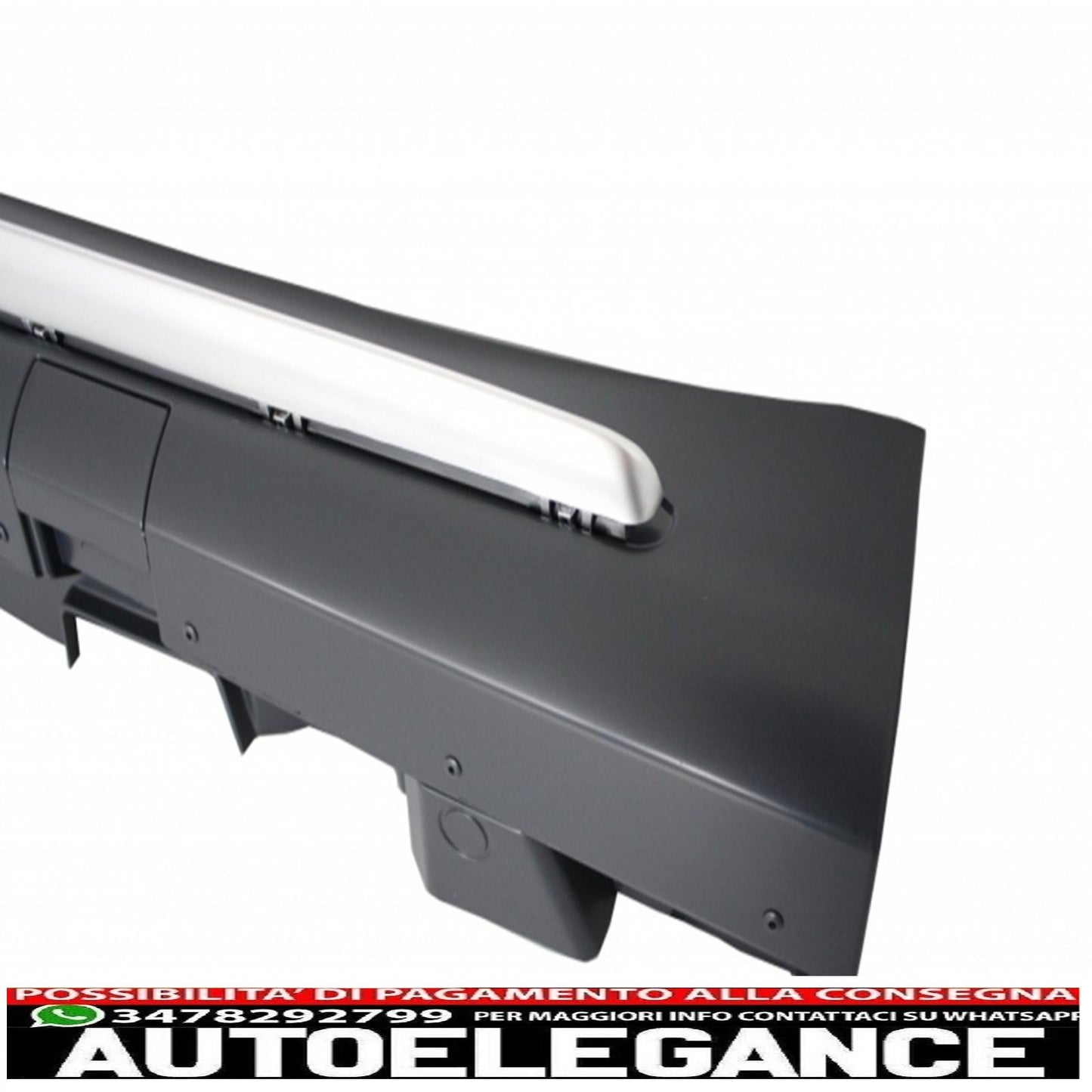 body kit suitable for mercedes s class w222 with exhaust tips and side skirts long version (2013-06.2017) design s65