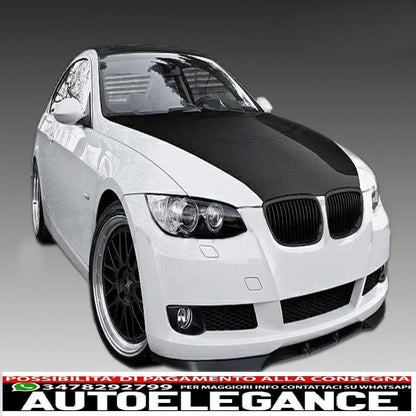 Front bumper spoiler suitable for bmw 3 series e92 coupe e93 cabrio (2006-2009) 