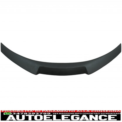 pacchetto di conversione al design M Performance griglie centrali con spoiler sul bagagliaio e coperture degli specchietti adatto per BMW Serie 4 Coupé F32 (2013-up) diffusore d'aria nero opaco