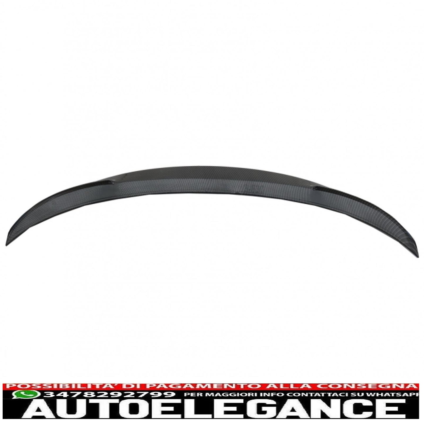 Trunk lid spoiler suitable for BMW 3 Series F30 (2010 onwards) Carbon film in M3 design 