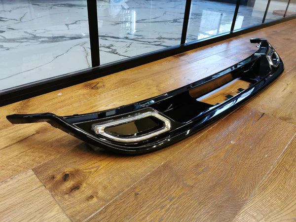 DIFFUSORE ADATTO PER VW GOLF 7.5 2017-2020 LOOK RLINE NERO LUCIDO