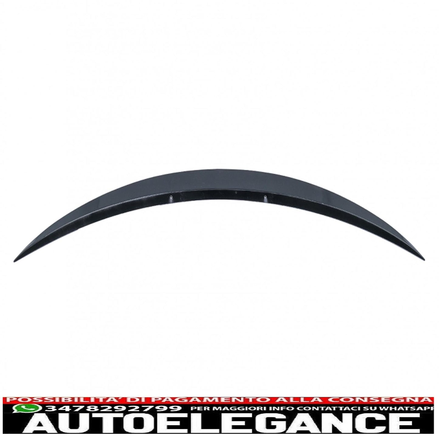 Trunk lid spoiler suitable for mercedes gle coupe c167 (2020-up) piano black 
