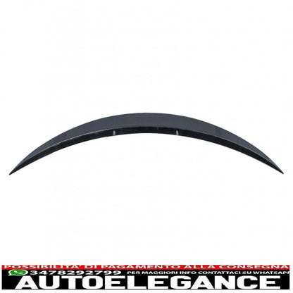 Trunk lid spoiler suitable for mercedes gle coupe c167 (2020-up) piano black 