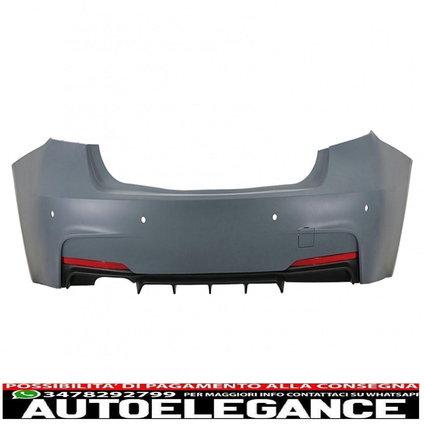 complete body kit suitable for bmw 3 series f30 (2011-2019) m-technik design 