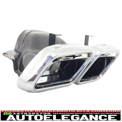 kit carrozzeria completo adatto per mercedes classe c w205 berlina (2014-2018) con griglia anteriore c63 a-design