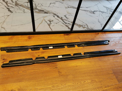 UNDER SKIRTS SUITABLE FOR SEAT LEON MK3 MK4 2012-2020+ GLOSS BLACK