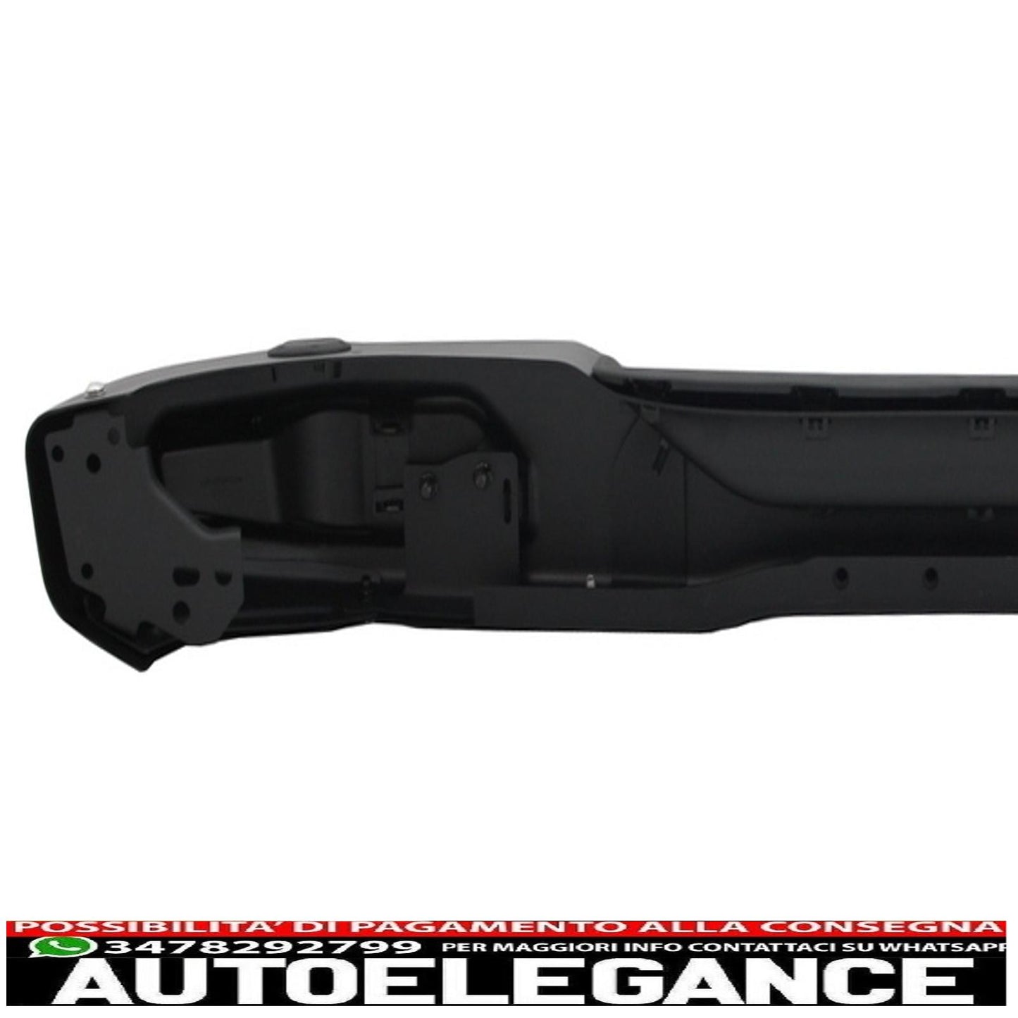Metal Rear Bumper with Full Exhaust System Rear Axle Fit for Jeep Wrangler Rubicon JK (2007-2017) Dual Exhaust