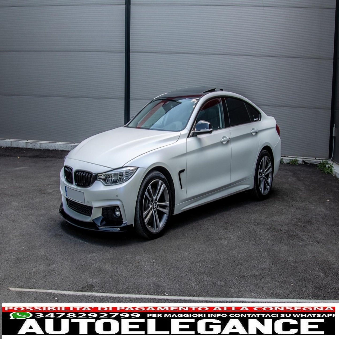 side skirts suitable for bmw 4 series f36 gran coupe (2013-2019) m4 design 