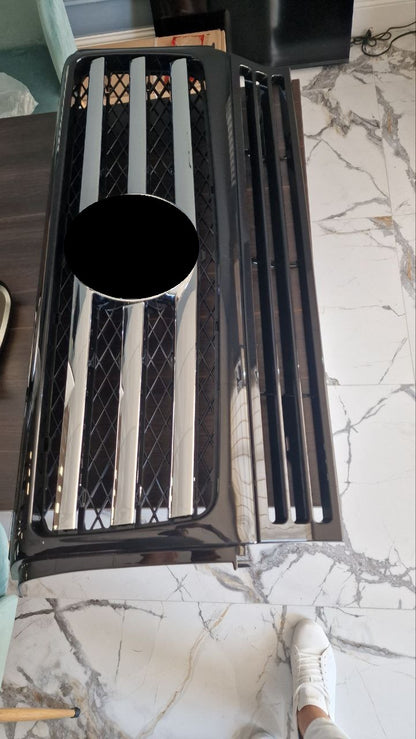 ART. 1266 GRIGLIA CLASSE G W463 1990-2018 cromata nera LOOK AMG + STELLA