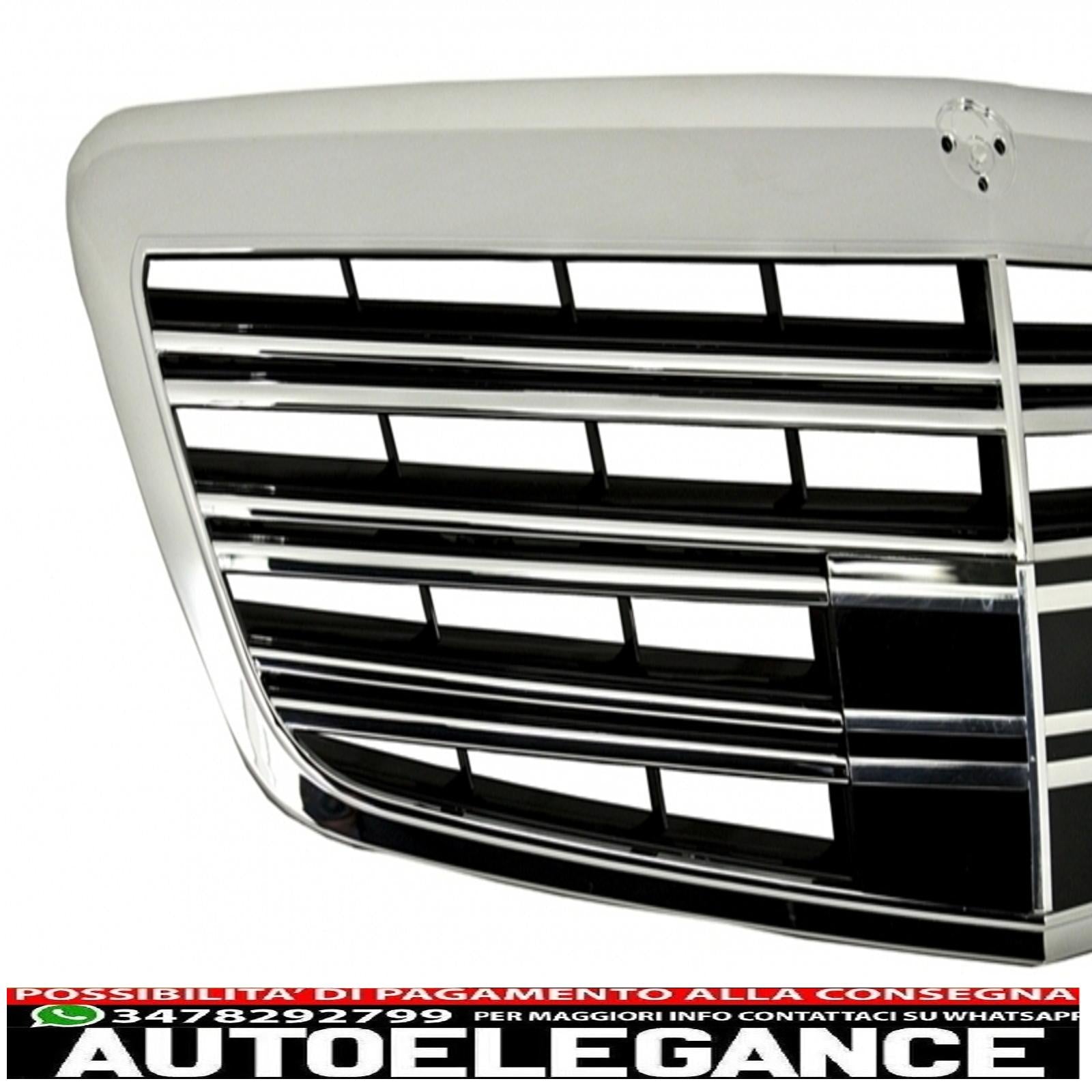 conversione anteriore retrofit restyling completo adatta per mercedes w221 classe s (2005-2009) s63 s65 design AUTOELEGANCERICAMBI