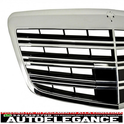 conversione anteriore retrofit restyling completo adatta per mercedes w221 classe s (2005-2009) s63 s65 design AUTOELEGANCERICAMBI