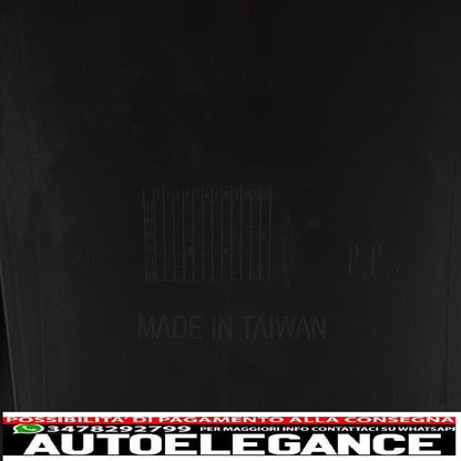 diffusore d'aria a doppia uscita adatto per bmw serie 5 f10 f11 (2011-2017) m design sportivo con terminali di scarico