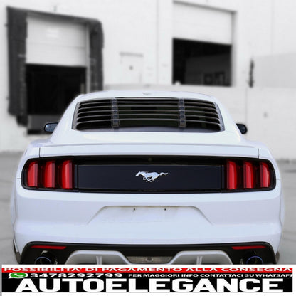 alette del lunotto posteriore adatte per Ford Mustang MK6 VI sesta generazione (2015-2019) copertura parasole AUTOELEGANCERICAMBI