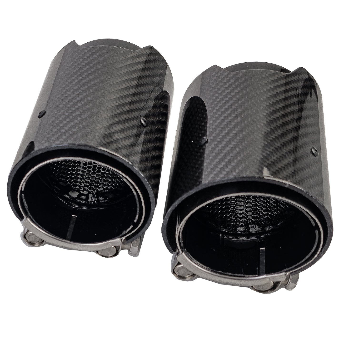 TERMINALI IN CARBONIO ADATTI PER BMW SERIE 2 F22 F23 LOOK SPORTIVO
