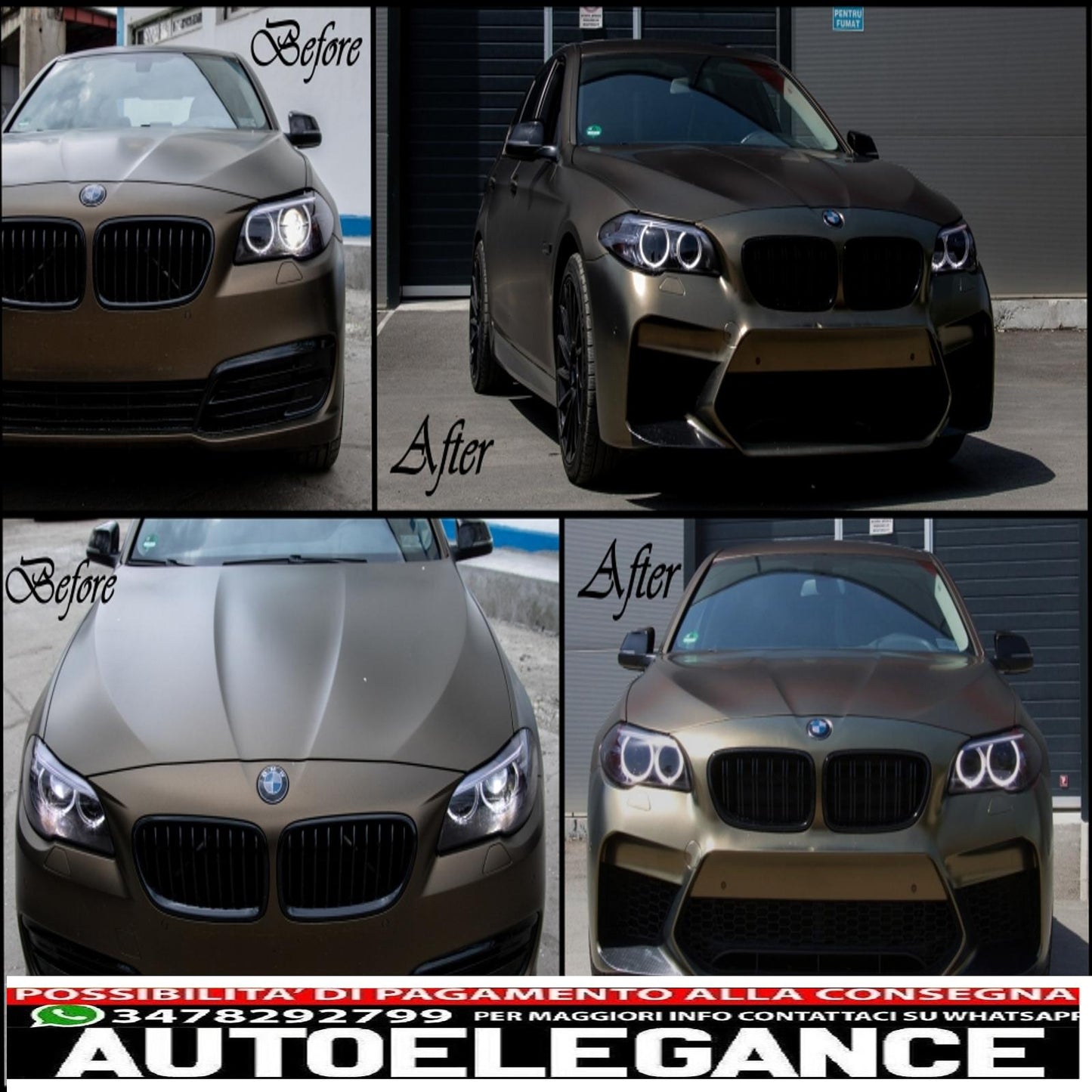 front bumper with center grills suitable for bmw 5 series f10 f11 (2011-2017) g30 m5 design