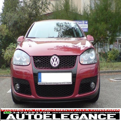 paraurti anteriore adatto a vw golf 5 v mk5 (2003-2007) jetta (2005-2010) gti design