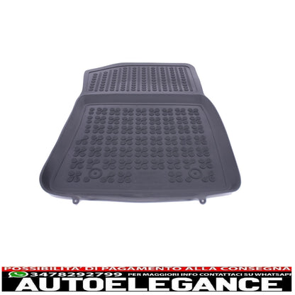 Black rubber mat suitable for bmw x3 f25 (2011-2017), x4 f26 (2014-2018)