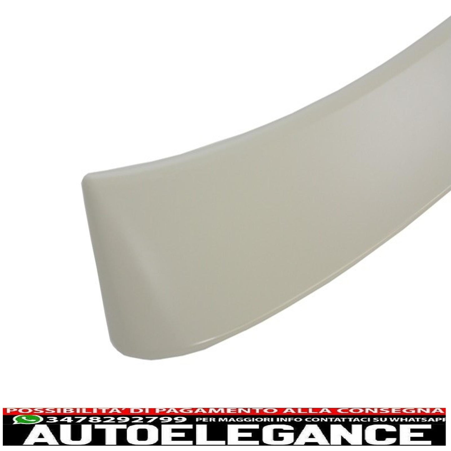 roof spoiler suitable for mercedes w211 e-class facelift (2007-2009) l-design 