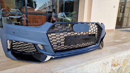 PARAURTI ANTERIORE ADATTO PER AUDI A5 F5 2016-2019 LOOK RS5 DESIGN SPORTIVO