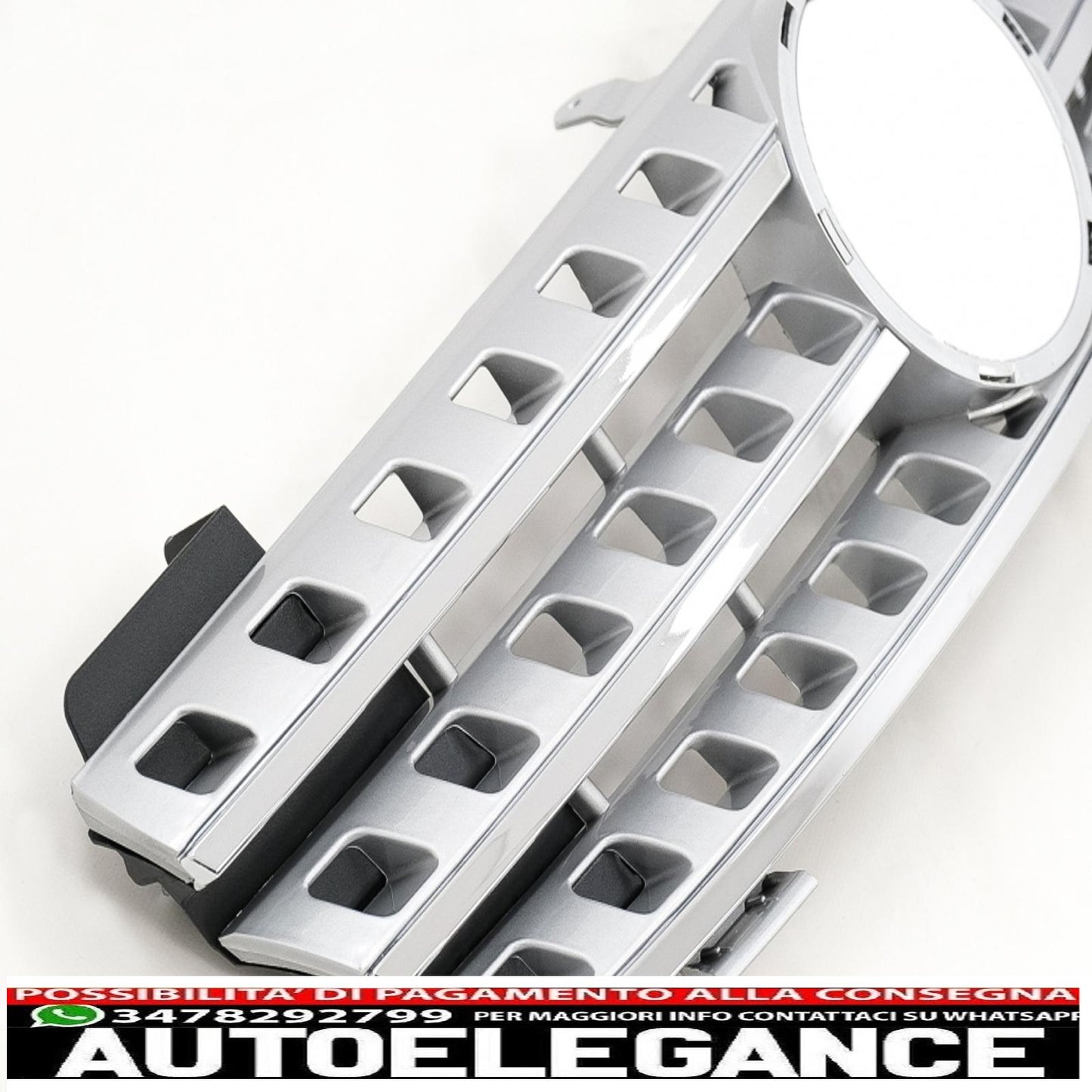 central grille suitable for mercedes ml w164 (2005-2008) chrome