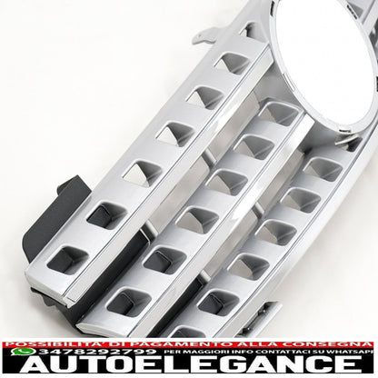 central grille suitable for mercedes ml w164 (2005-2008) chrome
