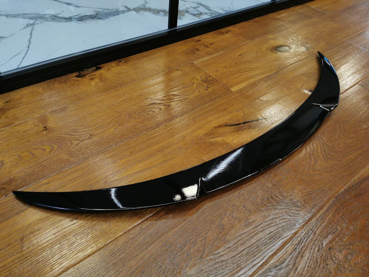 SPOILER ADATTO PER MERCEDES CLA C117 2013+ LOOK NERO LUCIDO DESIGN SPORTIVO