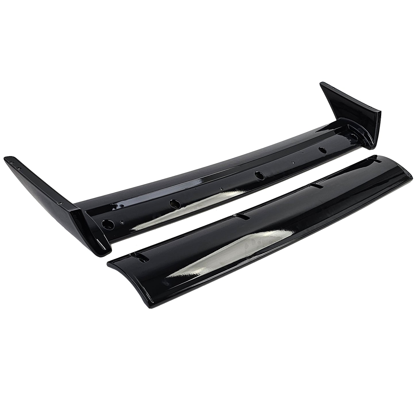 SPOILER POSTERIORE ADATTO PER BMW SERIE 3 E30 LOOK NERO LUCIDO DESIGN SPORTIVO