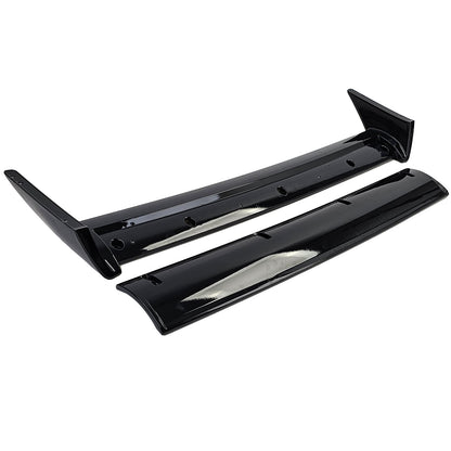 SPOILER POSTERIORE ADATTO PER BMW SERIE 3 E30 LOOK NERO LUCIDO DESIGN SPORTIVO