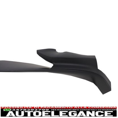Front bumper spoiler lip suitable for bmw 5 series f10 f11 sedan touring (2011-2017) m-performance 