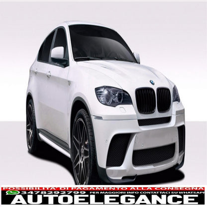 paraurti anteriore adatto per bmw x6 e71 (2008-2012) x6 e71 lci (2012-2014) x6mm m performance design