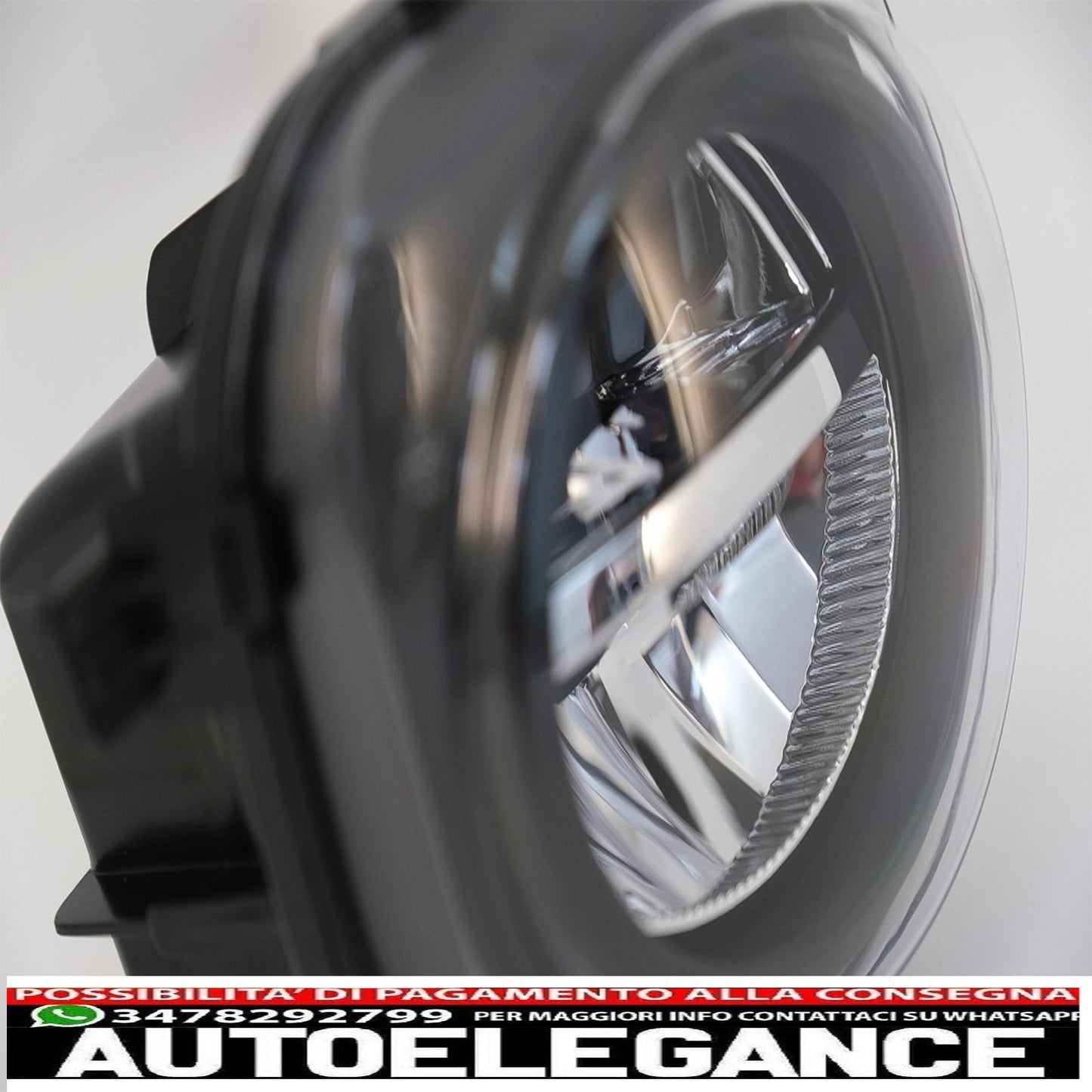 Front bumper suitable for BMW 5 Series F10 F11 LCI (2015-up) M-Technik design with LED fog lights 