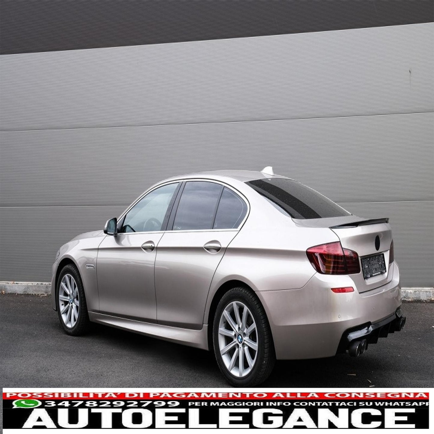 Double outlet air diffuser suitable for bmw 5 series f10 f11 (2011-2017) m design 