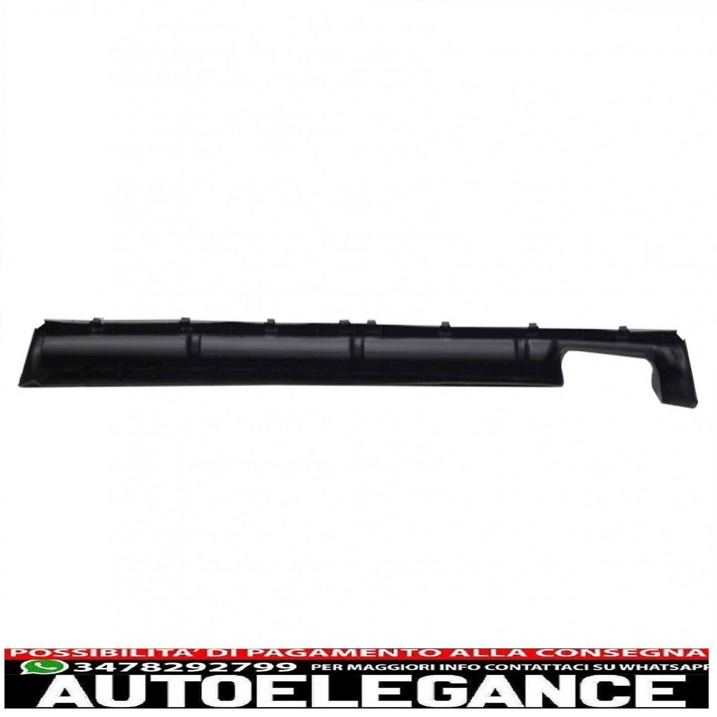 Diffusore mantovana spoiler paraurti posteriore adatto per BMW serie 3 e36 (1992-1997) design m3 per paraurti standard