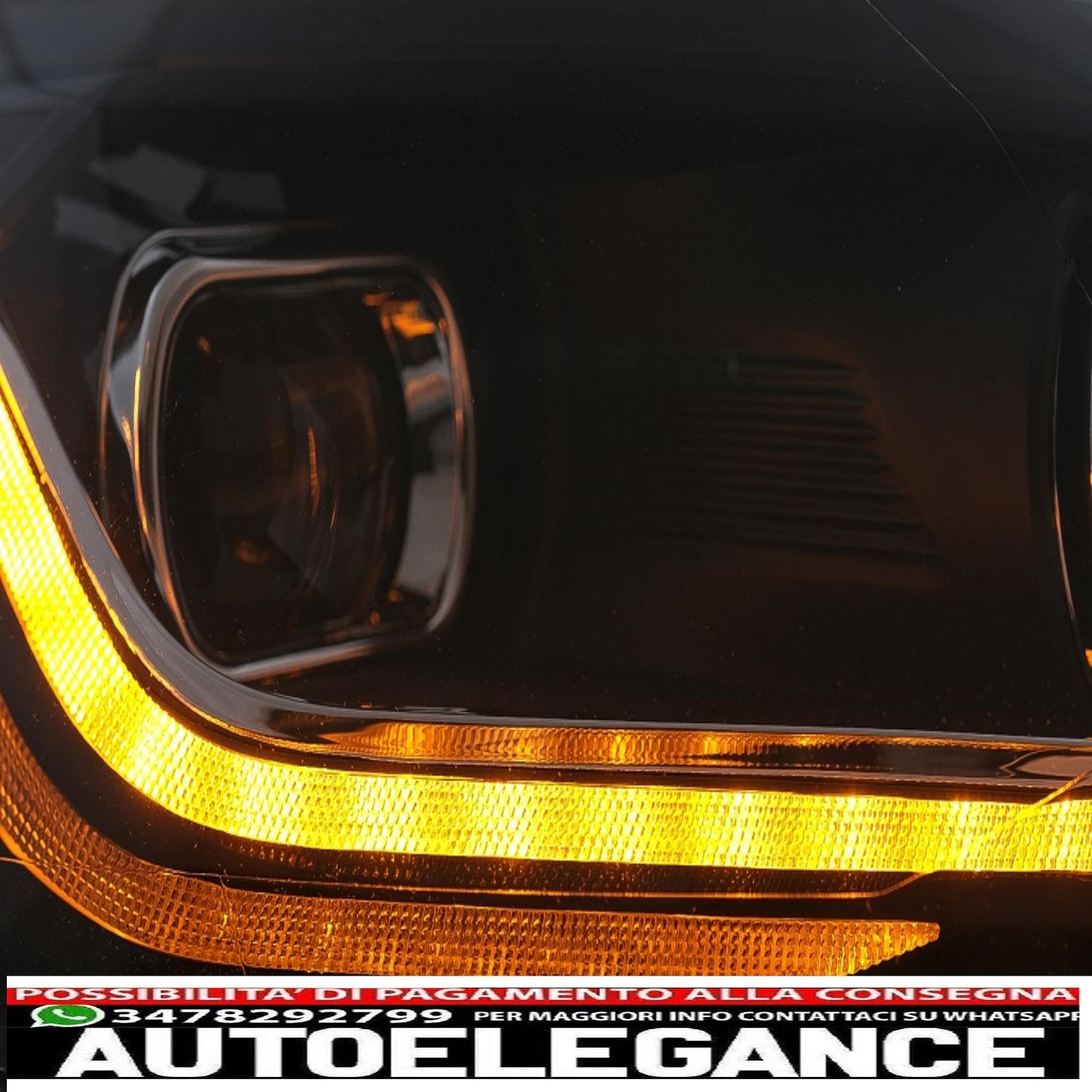 fari a led adatti per vw polo mk5 6r 6c (2010-2017) luce di svolta sequenziale dinamica