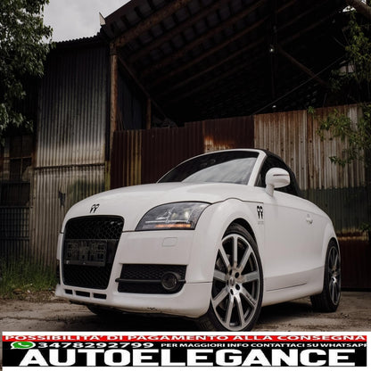 griglia anteriore senza badge adatta per audi tt 8j (2006-2014) rs design