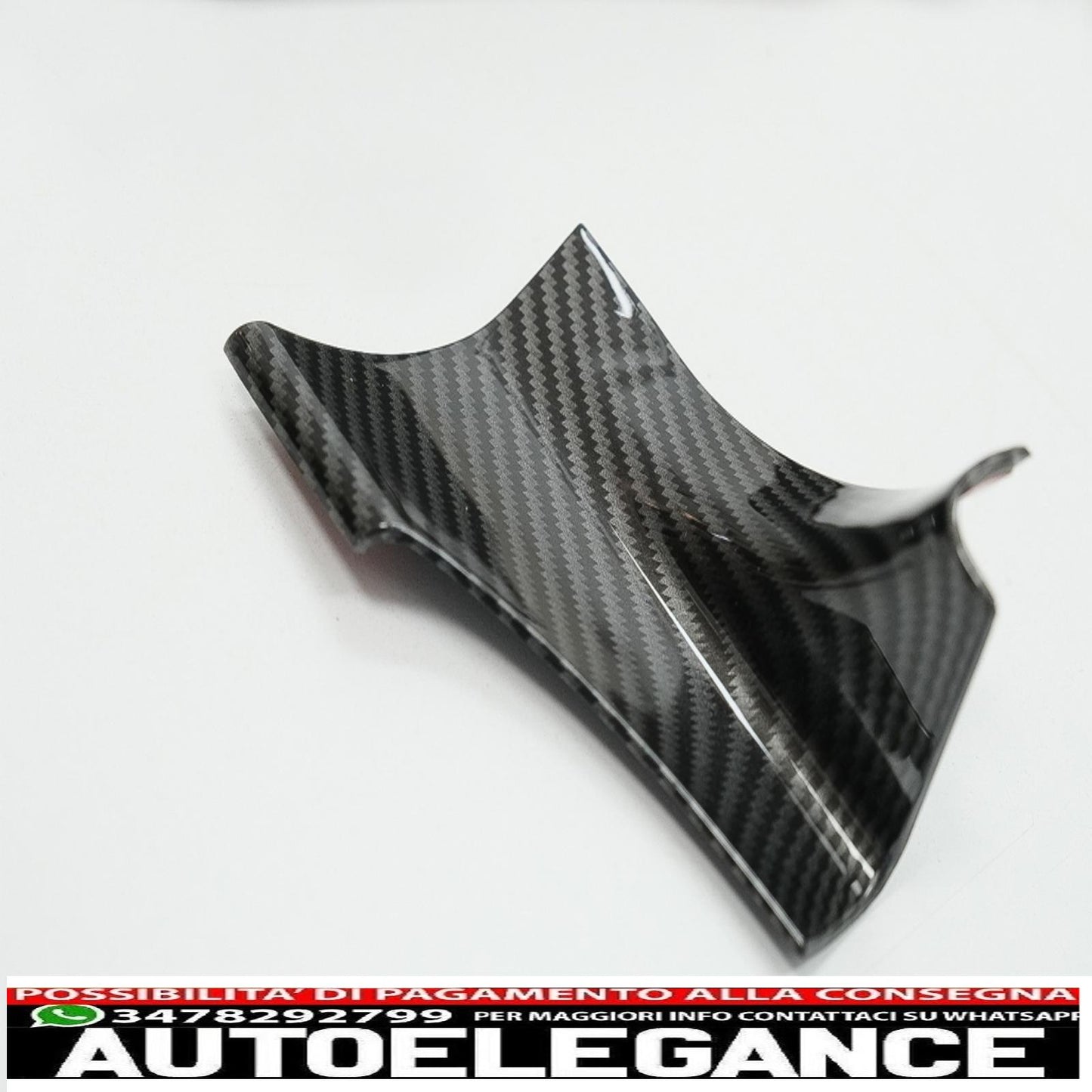 Car Center Console Dashboard Strips Interior Trim Fit For Mercedes C Class W205 (2014-2018) GLC X253 (2015-2018) Carbon Fiber Style Left Hand Drive