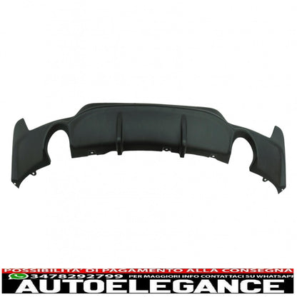 Pacchetto di conversione al diffusore d'aria dal design M con spoiler sul paraurti anteriore adatto per BMW Serie 4 F32 F33 F36 (2013-2019)