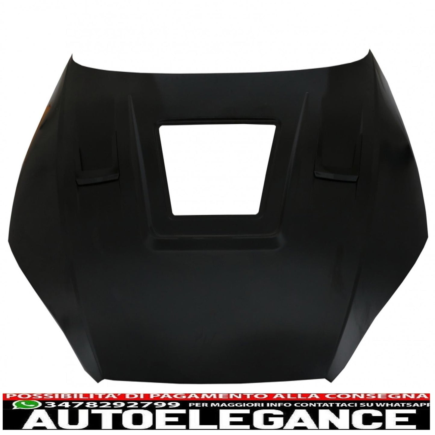 cofano cofano con copertura motore adatto per audi a5 b9 (2016-2019) gt design AUTOELEGANCERICAMBI