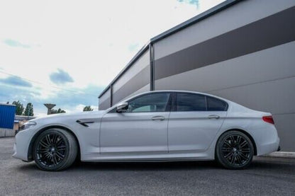 Side skirt extension for BMW 5 series G30 G31 2017+ M look matt black