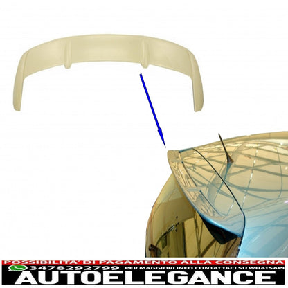 Ala spoiler sul tetto del parabrezza posteriore adatta per vw golf v 5 hatchback (2003-2008) AUTOELEGANCERICAMBI