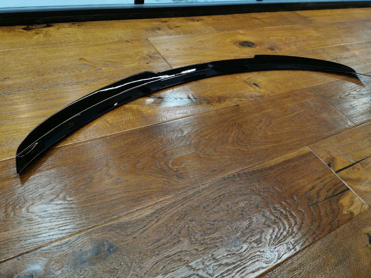 SPOILER ADATTO PER ALFA ROMEO GIULIA GIULIETTA LOOK NERO LUCIDO DESIGN SPORTIVO