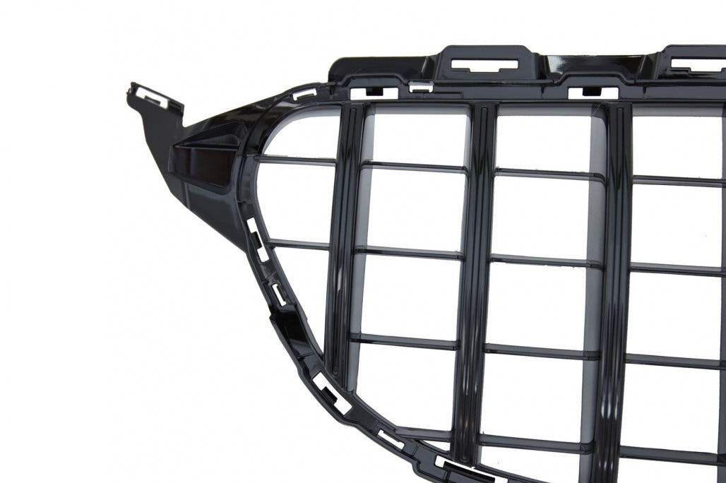 GRIGLIA ADATTA PER MERCEDES CLASSE C W205 2015-2018 NERO LUCIDO SENZA CAMERA GT