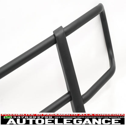 Bullbar adatto per mercedes classe g w463 (1989-2018) nero solo per paraurti g63 g65 AUTOELEGANCERICAMBI