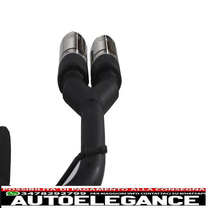complete exhaust system suitable for vw golf 7 vii (2013-2017) r design 