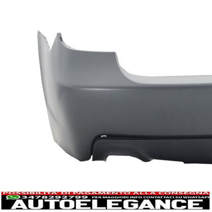 paraurti anteriore senza fendinebbia e paraurti posteriore adatto per bmw serie 5 e60 (2003-2010) design m-technik